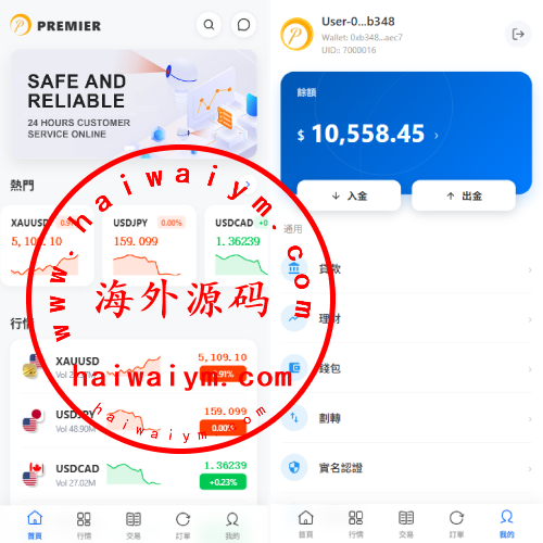 多语言DAPP综合盘交易所/外汇/虚拟币/贵金属/AI控盘